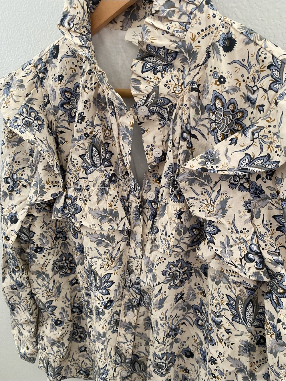 Shop The Mint long sleeve blouse - M - Picture 3 of 5
